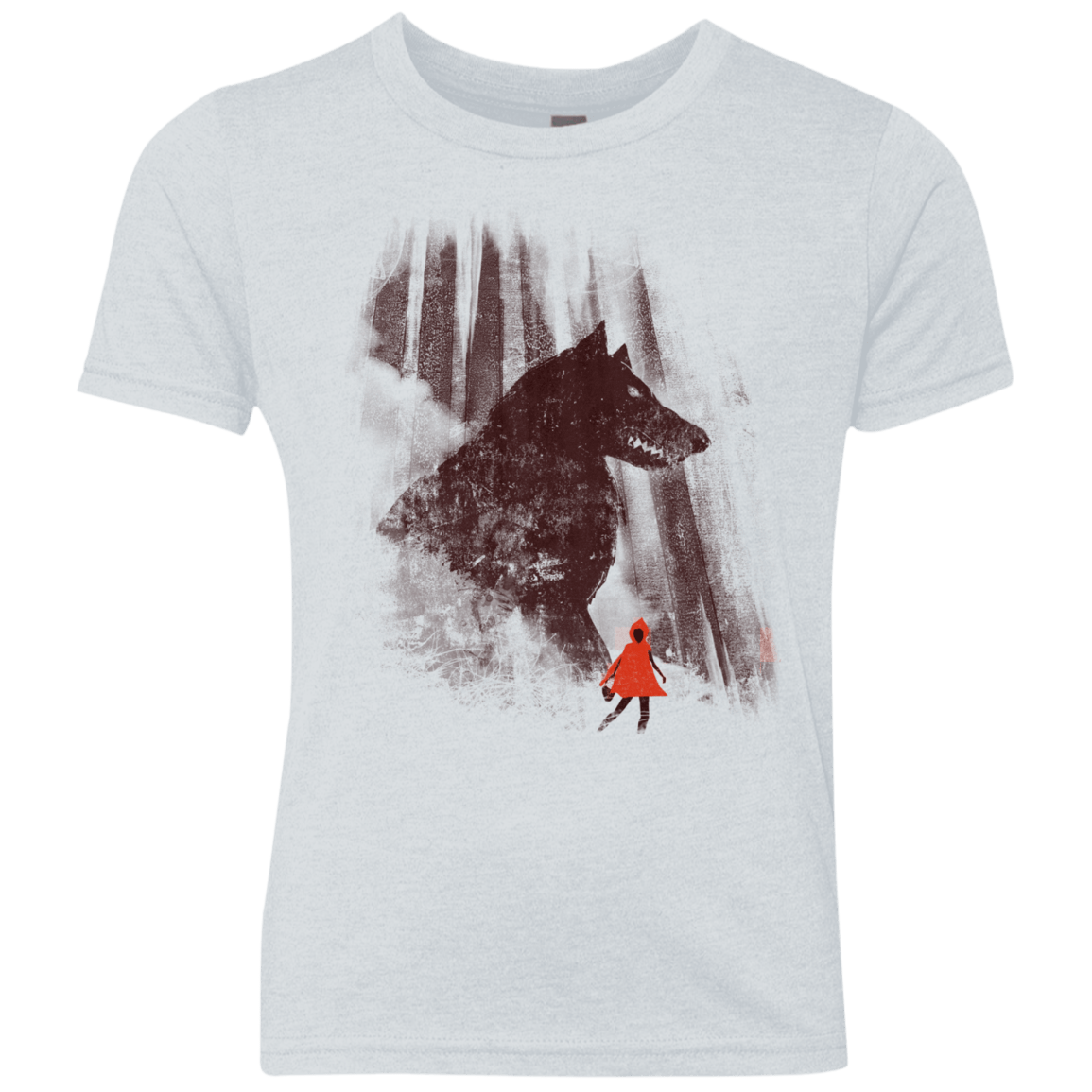 T-Shirts Heather White / YXS Forest Friendly Youth Triblend T-Shirt