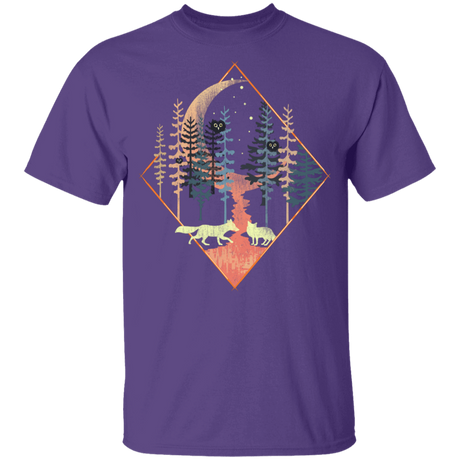 T-Shirts Purple / YXS Forest Friends Youth T-Shirt