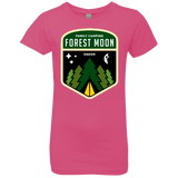 T-Shirts Hot Pink / YXS Forest Moon Girls Premium T-Shirt