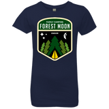 T-Shirts Midnight Navy / YXS Forest Moon Girls Premium T-Shirt
