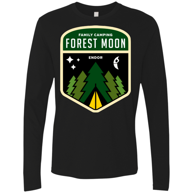 T-Shirts Black / Small Forest Moon Men's Premium Long Sleeve
