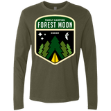 T-Shirts Military Green / Small Forest Moon Men's Premium Long Sleeve