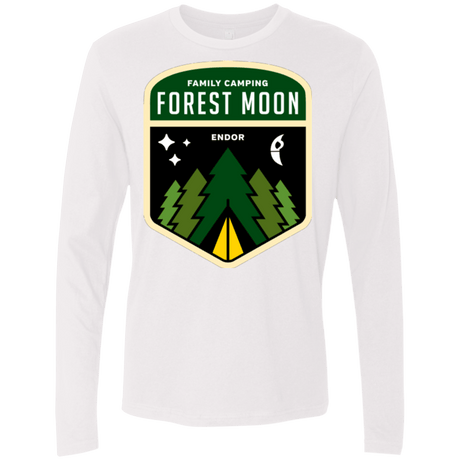 T-Shirts White / Small Forest Moon Men's Premium Long Sleeve