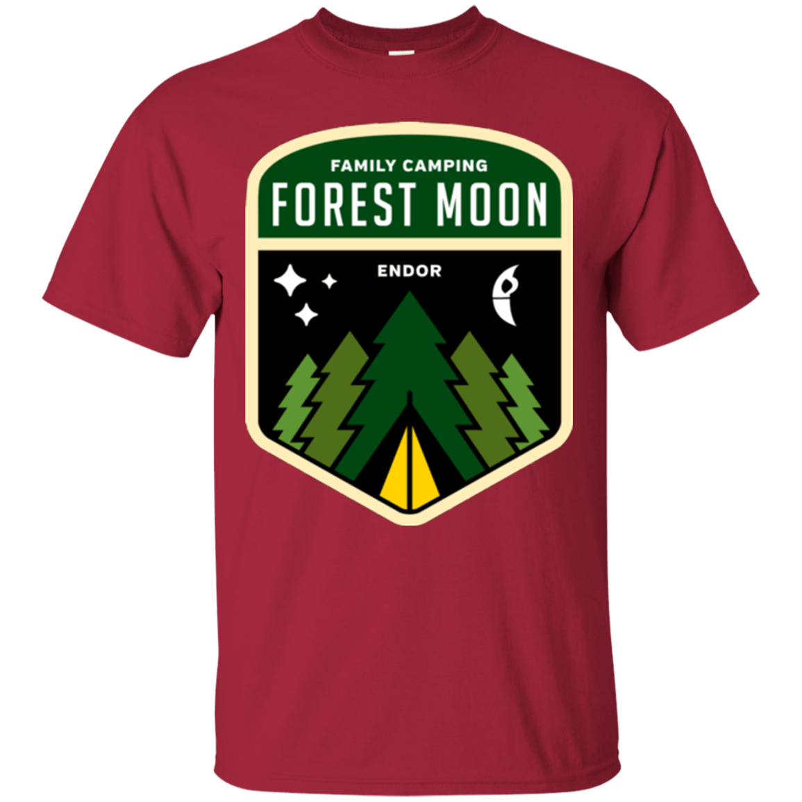 T-Shirts Cardinal / Small Forest Moon T-Shirt