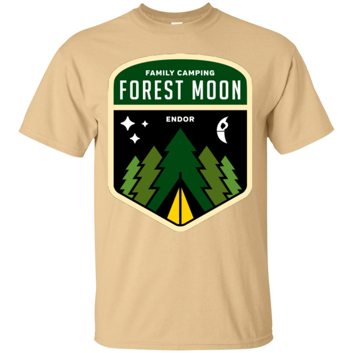 T-Shirts Vegas Gold / Small Forest Moon T-Shirt