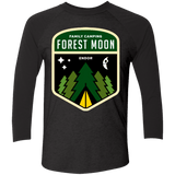 T-Shirts Vintage Black/Vintage Black / X-Small Forest Moon Triblend 3/4 Sleeve