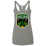 T-Shirts Venetian Grey / X-Small Forest Moon Women's Triblend Racerback Tank