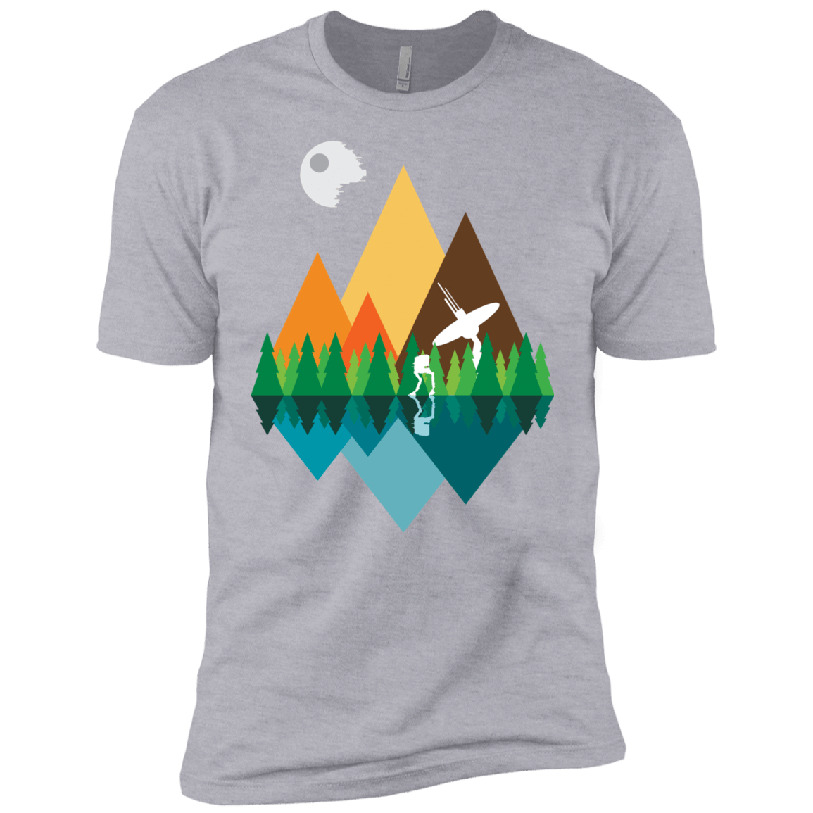 T-Shirts Heather Grey / YXS Forest View Boys Premium T-Shirt