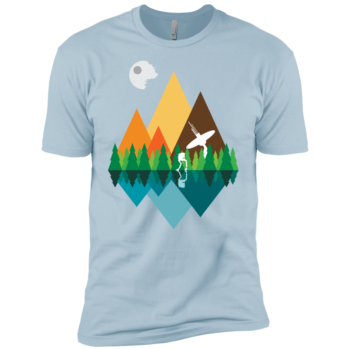 T-Shirts Light Blue / YXS Forest View Boys Premium T-Shirt
