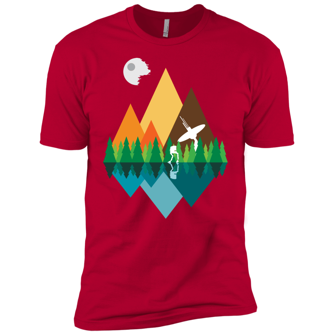 T-Shirts Red / YXS Forest View Boys Premium T-Shirt