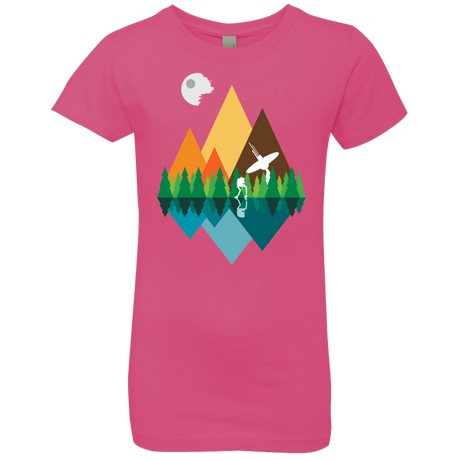 T-Shirts Hot Pink / YXS Forest View Girls Premium T-Shirt