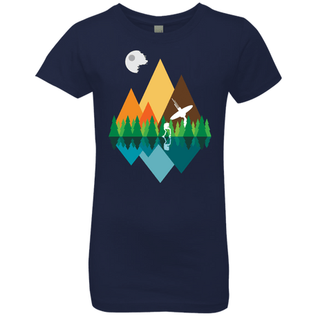 T-Shirts Midnight Navy / YXS Forest View Girls Premium T-Shirt