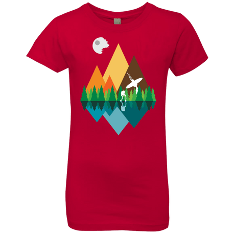 T-Shirts Red / YXS Forest View Girls Premium T-Shirt