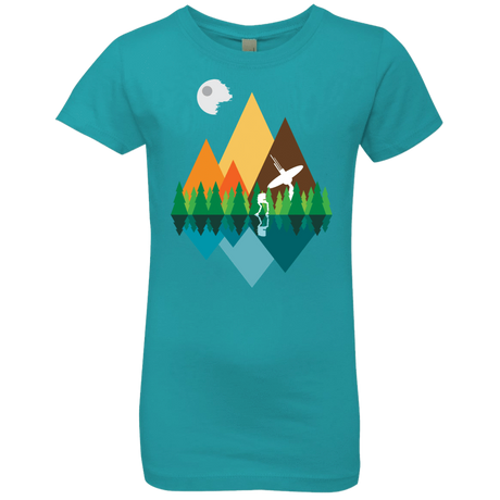 T-Shirts Tahiti Blue / YXS Forest View Girls Premium T-Shirt