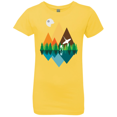 T-Shirts Vibrant Yellow / YXS Forest View Girls Premium T-Shirt