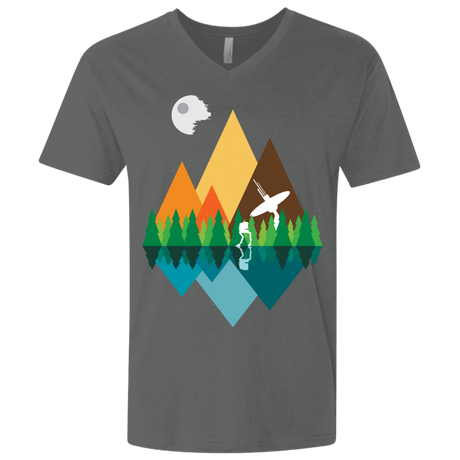 T-Shirts Heavy Metal / X-Small Forest View Men's Premium V-Neck