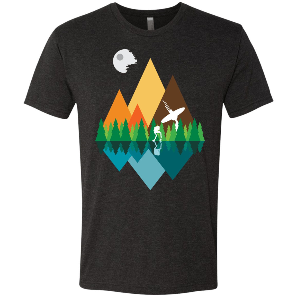 T-Shirts Vintage Black / Small Forest View Men's Triblend T-Shirt