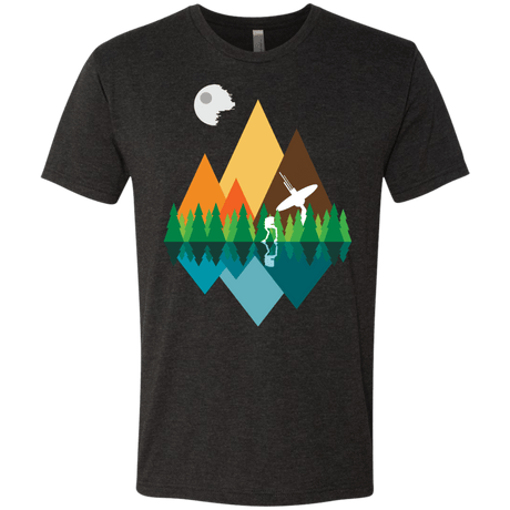 T-Shirts Vintage Black / Small Forest View Men's Triblend T-Shirt