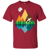 T-Shirts Cardinal / Small Forest View T-Shirt