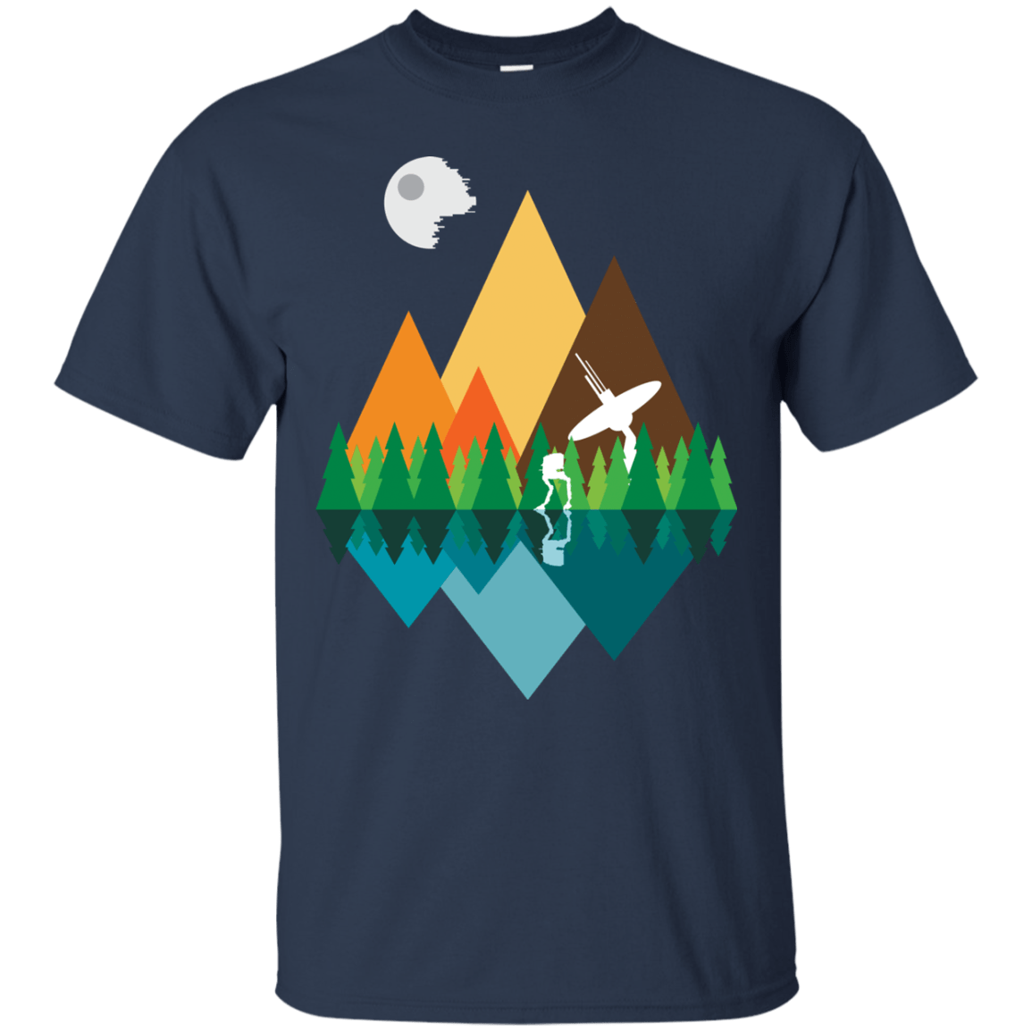 T-Shirts Navy / Small Forest View T-Shirt