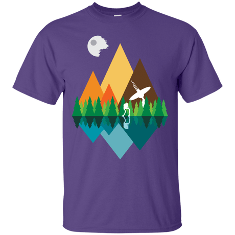 T-Shirts Purple / Small Forest View T-Shirt