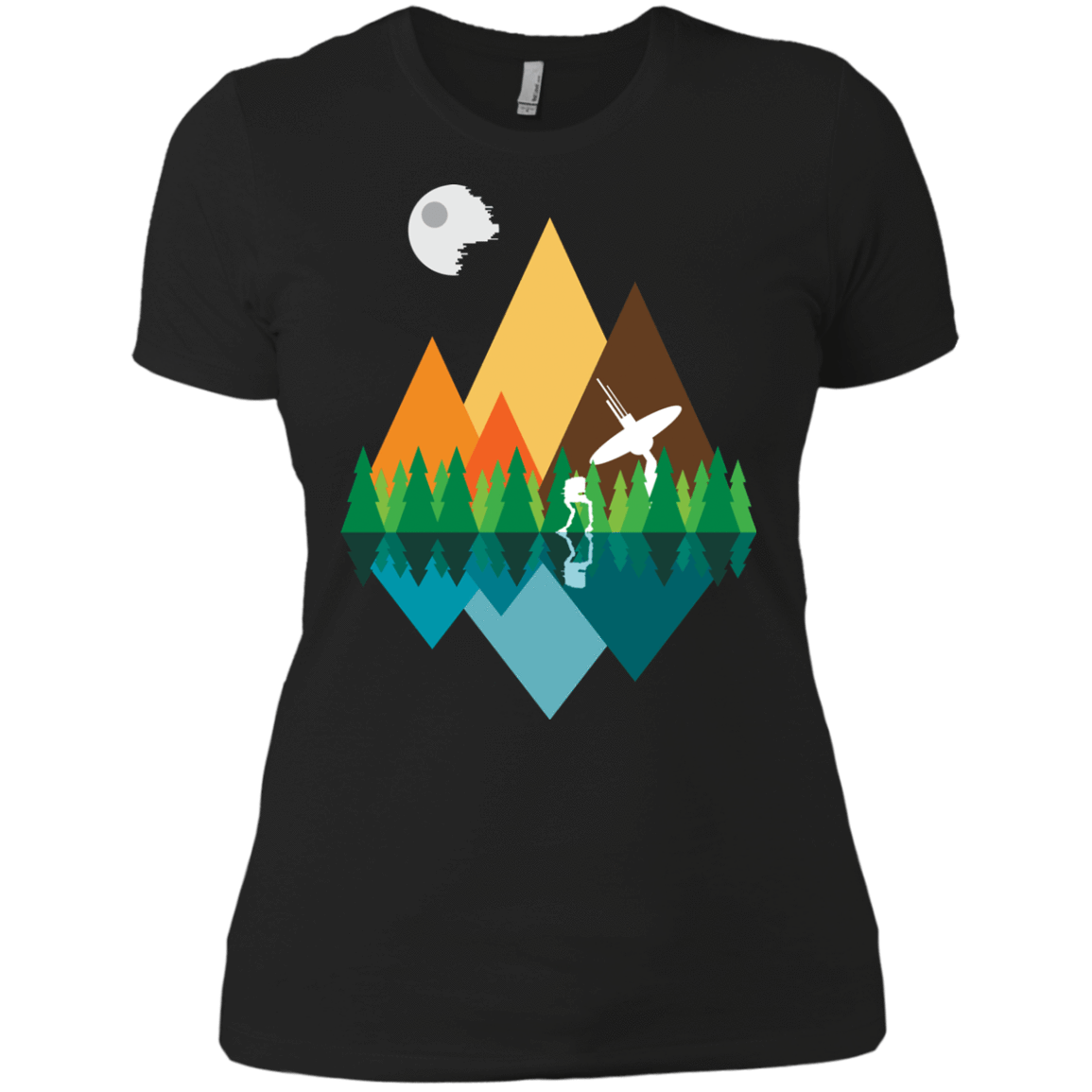 T-Shirts Black / X-Small Forest View Women's Premium T-Shirt