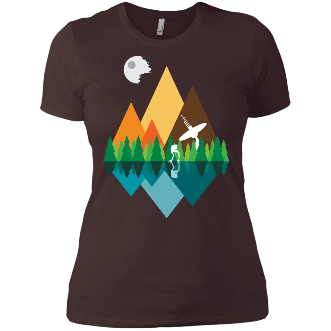 T-Shirts Dark Chocolate / X-Small Forest View Women's Premium T-Shirt