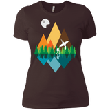 T-Shirts Dark Chocolate / X-Small Forest View Women's Premium T-Shirt