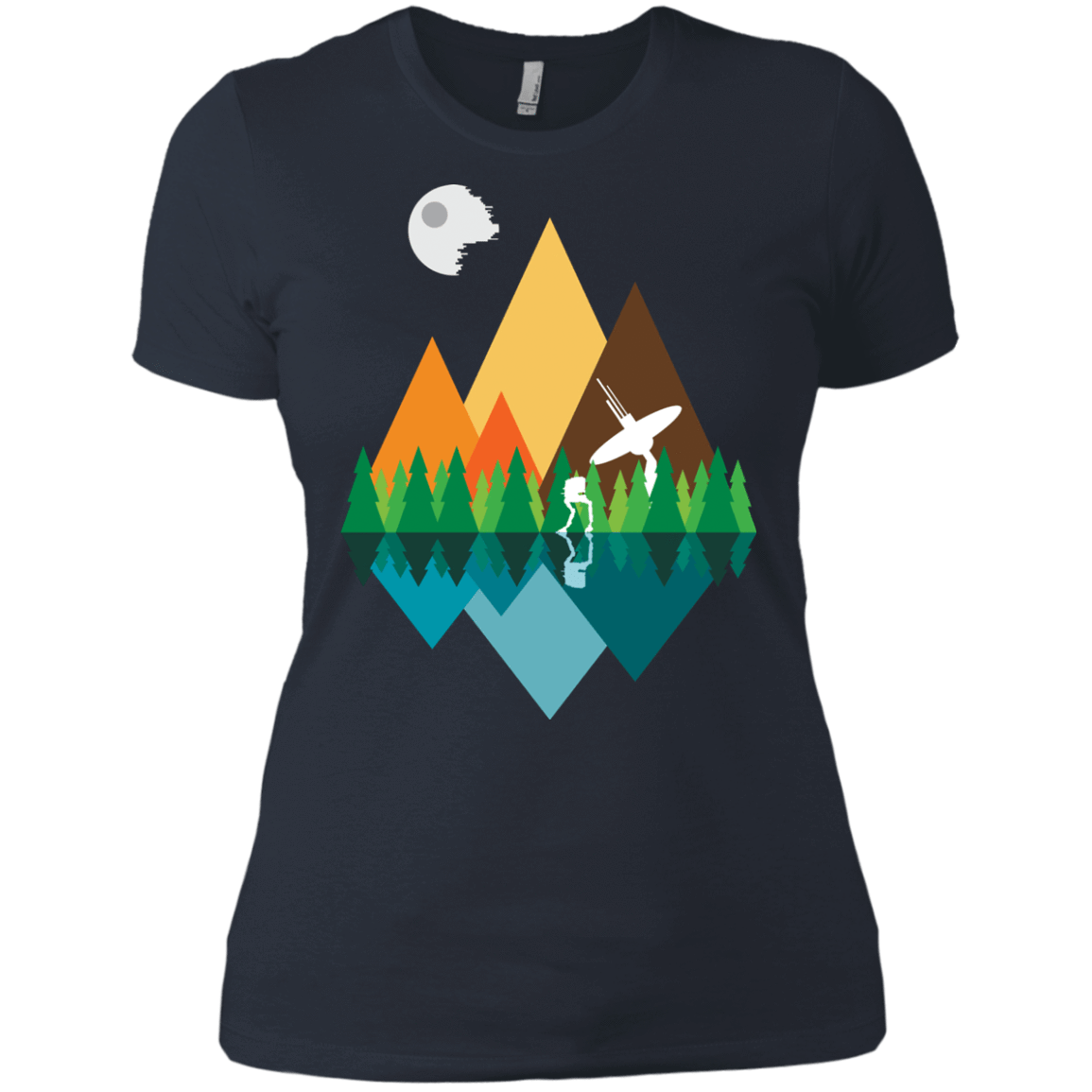 T-Shirts Indigo / X-Small Forest View Women's Premium T-Shirt