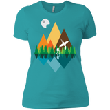 T-Shirts Tahiti Blue / X-Small Forest View Women's Premium T-Shirt