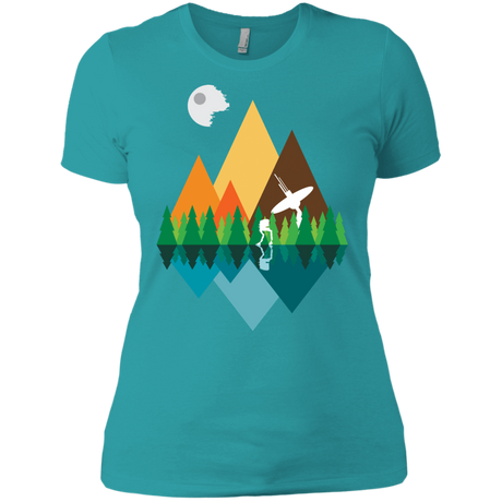 T-Shirts Tahiti Blue / X-Small Forest View Women's Premium T-Shirt