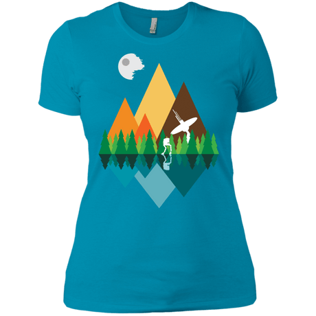 T-Shirts Turquoise / X-Small Forest View Women's Premium T-Shirt