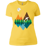 T-Shirts Vibrant Yellow / X-Small Forest View Women's Premium T-Shirt