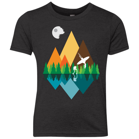 T-Shirts Vintage Black / YXS Forest View Youth Triblend T-Shirt