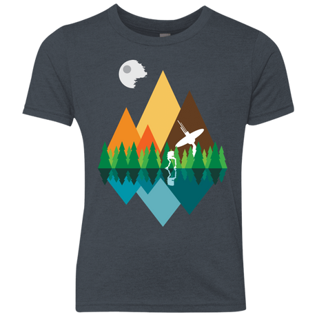 T-Shirts Vintage Navy / YXS Forest View Youth Triblend T-Shirt