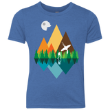 T-Shirts Vintage Royal / YXS Forest View Youth Triblend T-Shirt