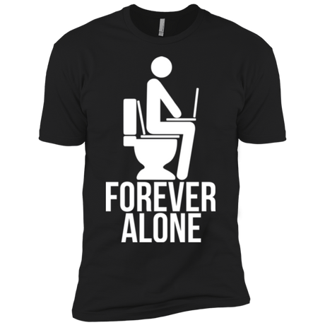 T-Shirts Black / YXS Forever alone Boys Premium T-Shirt