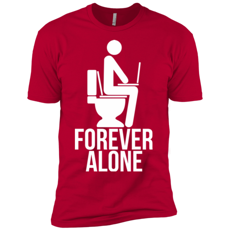 T-Shirts Red / YXS Forever alone Boys Premium T-Shirt