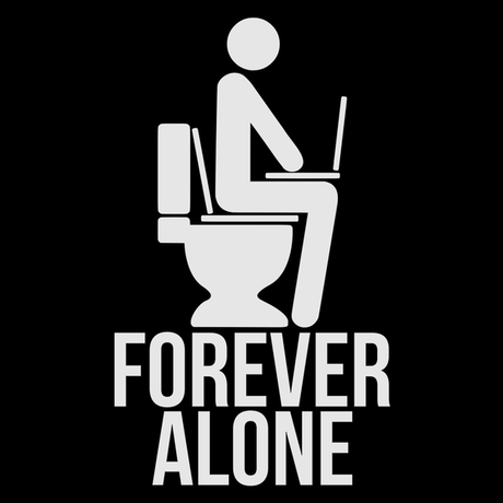 T-Shirts Forever alone T-Shirt