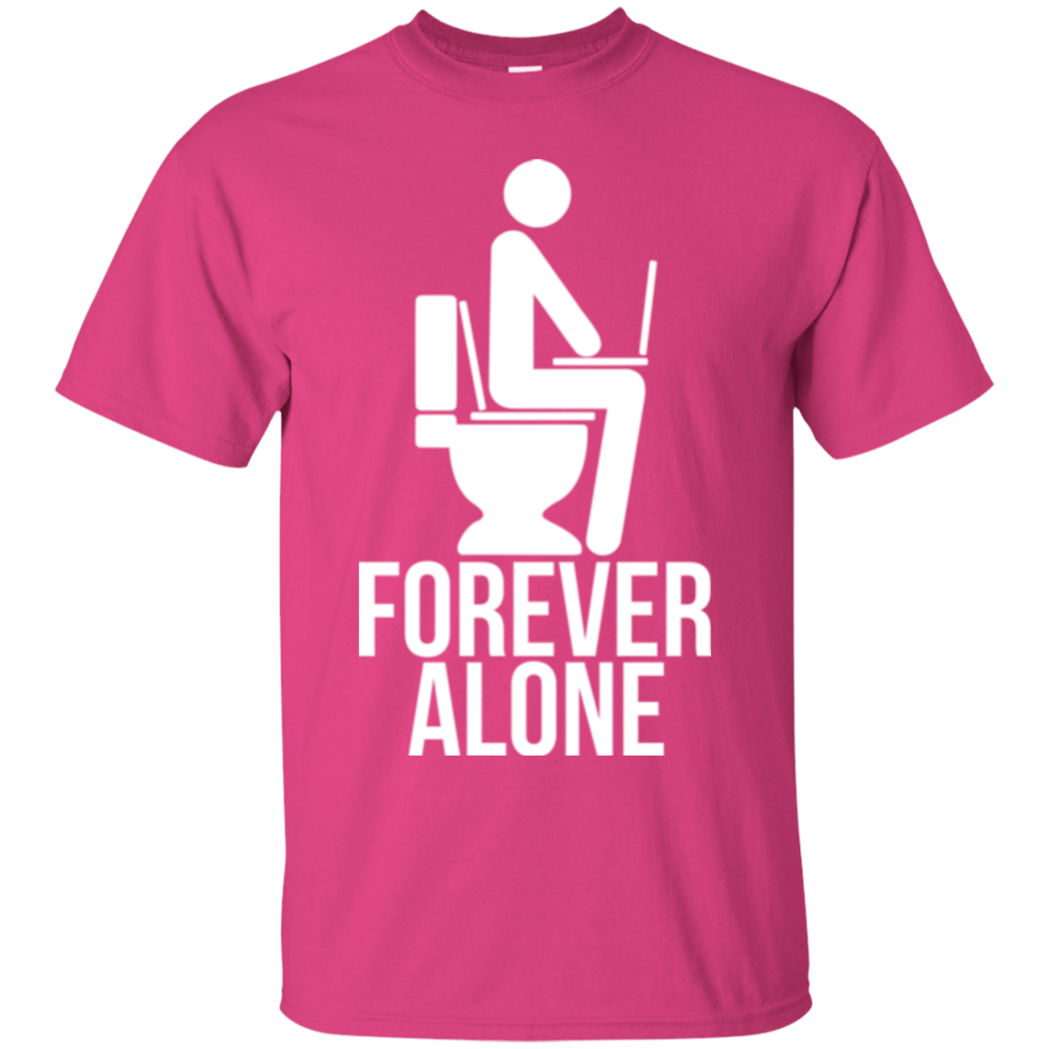 T-Shirts Heliconia / Small Forever alone T-Shirt