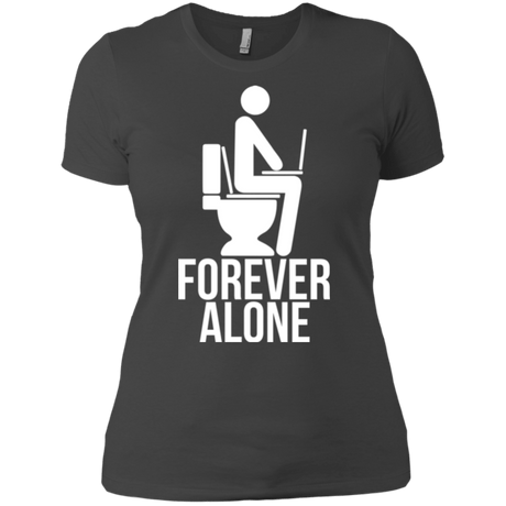 T-Shirts Heavy Metal / X-Small Forever alone Women's Premium T-Shirt
