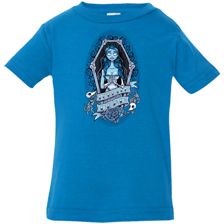 T-Shirts Cobalt / 6 Months Forever Dead Infant PremiumT-Shirt