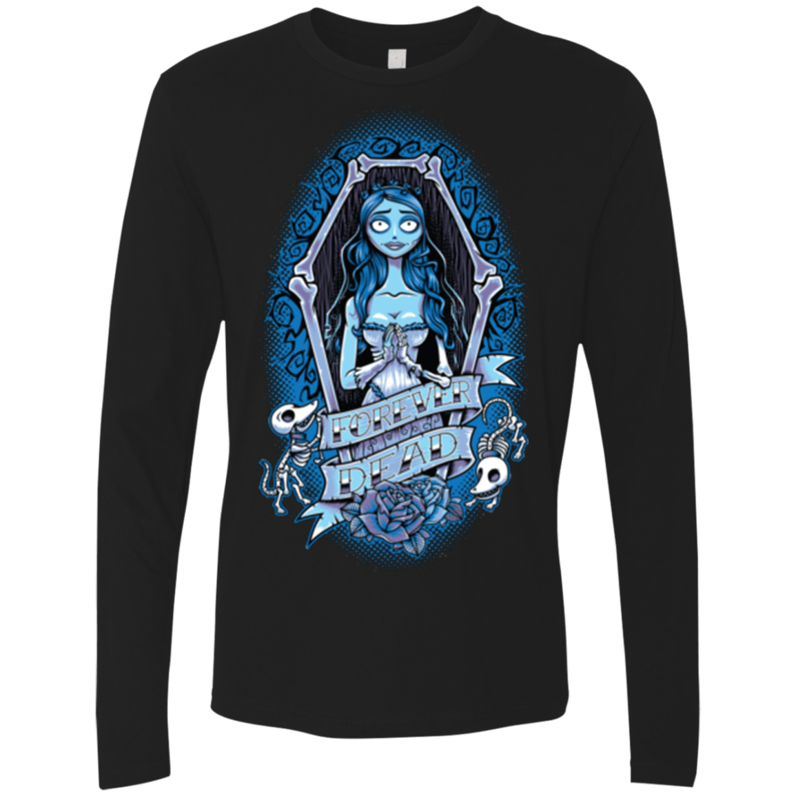 T-Shirts Black / Small Forever Dead Men's Premium Long Sleeve