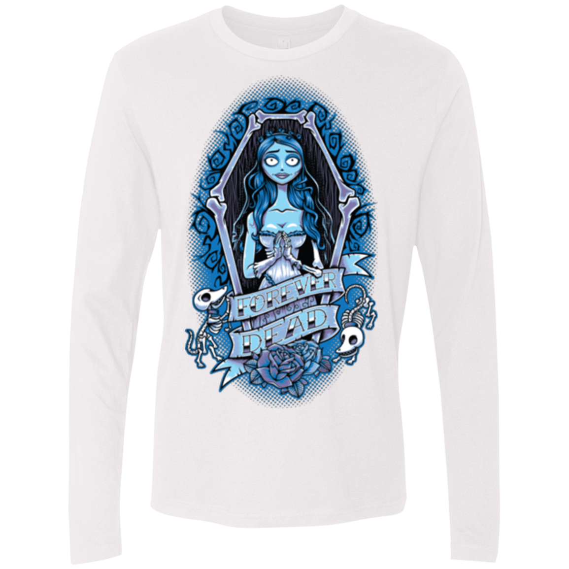 T-Shirts White / Small Forever Dead Men's Premium Long Sleeve