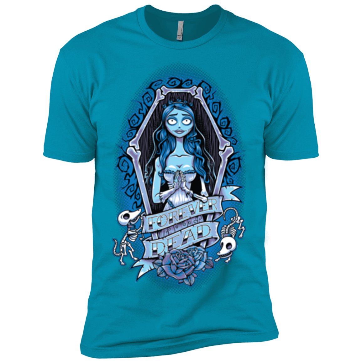 T-Shirts Turquoise / X-Small Forever Dead Men's Premium T-Shirt