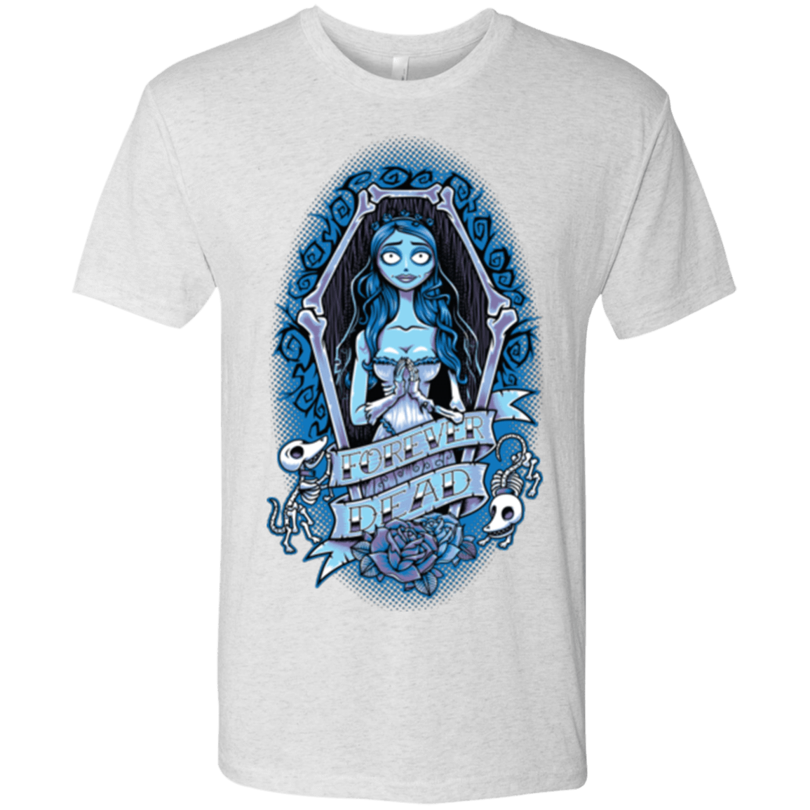 T-Shirts Heather White / Small Forever Dead Men's Triblend T-Shirt