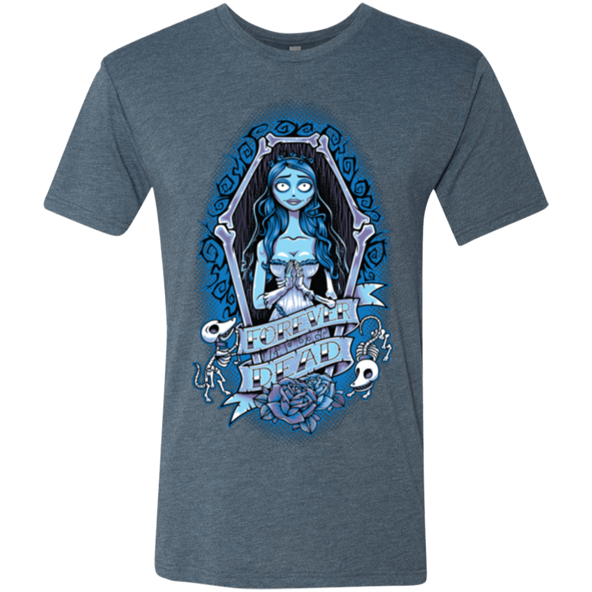 T-Shirts Indigo / Small Forever Dead Men's Triblend T-Shirt