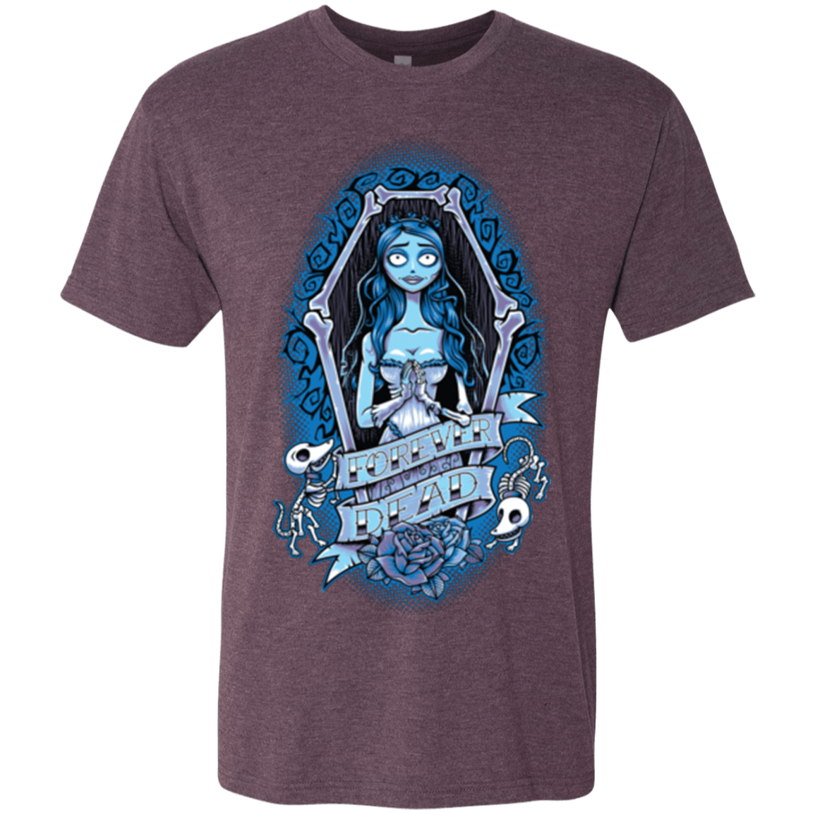 T-Shirts Vintage Purple / Small Forever Dead Men's Triblend T-Shirt