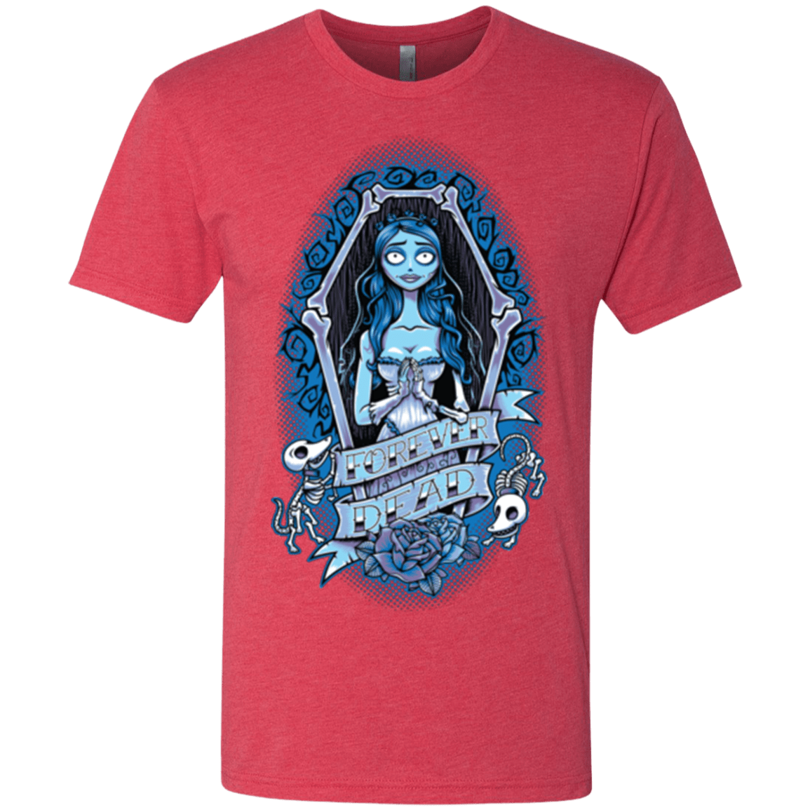 T-Shirts Vintage Red / Small Forever Dead Men's Triblend T-Shirt