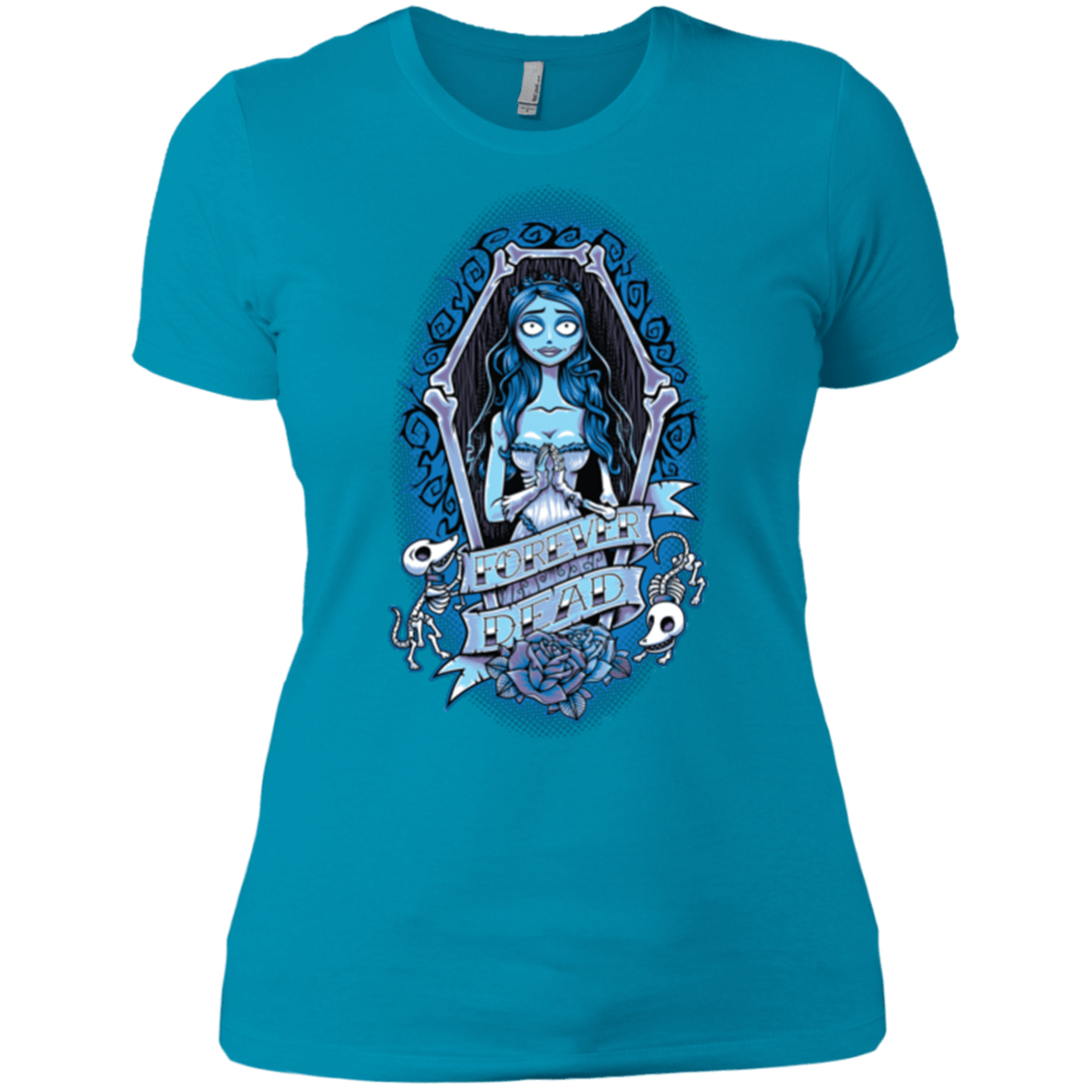 T-Shirts Turquoise / X-Small Forever Dead Women's Premium T-Shirt